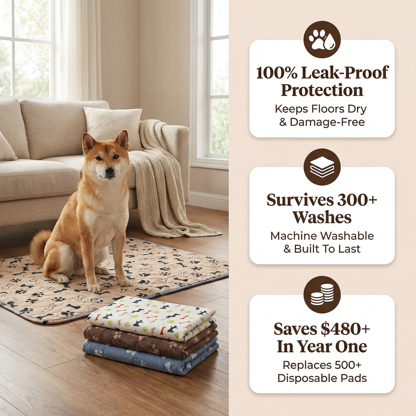 CleanPad™ - The Last Pee Pad You'll Ever Need