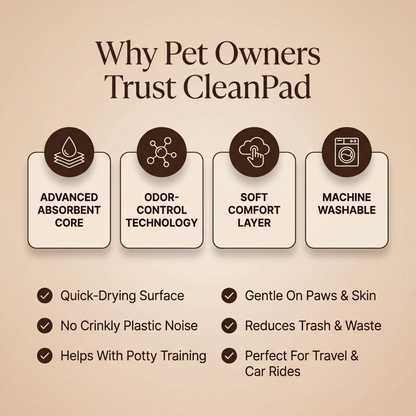 CleanPad™ - The Last Pee Pad You'll Ever Need